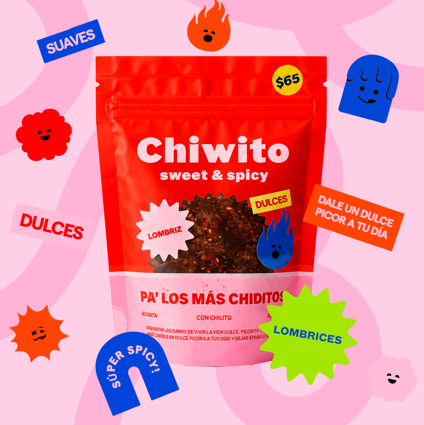Lombriz Enchiladita 120g.